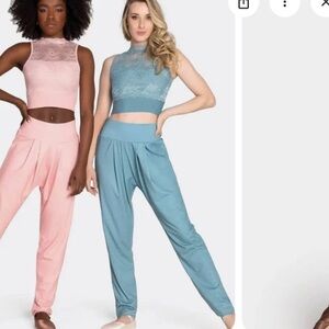 So Danca harem teal pants nwt
